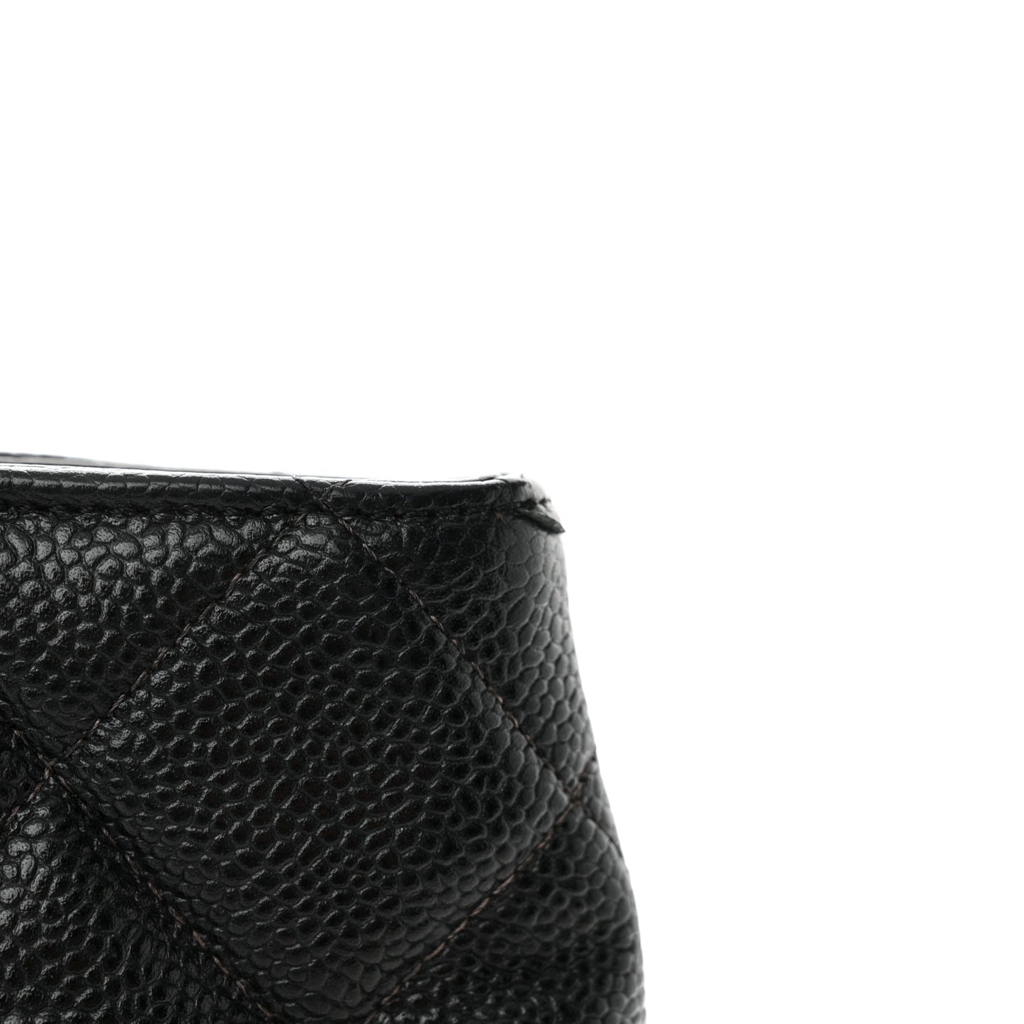 Caviar Quilted Medallion Tote Black
