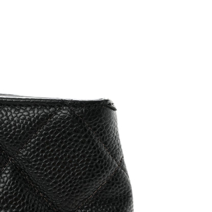 Chanel Caviar Quilted Medallion Tote Black 11 of 17