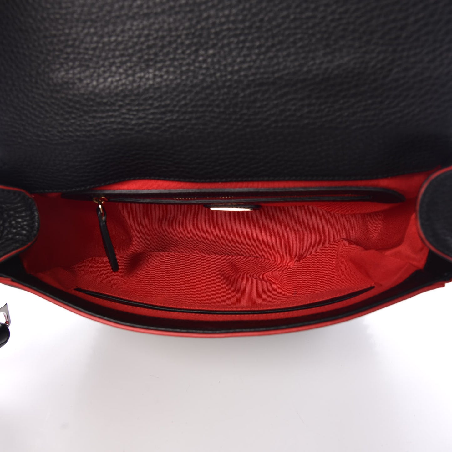Calfskin Spikes Panettone Messenger Black