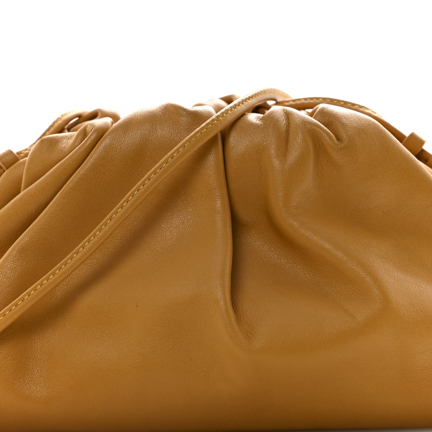 Butter Calfskin The Mini Pouch Butterscotch