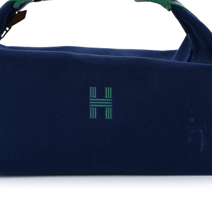 Hermes Canvas Large Bride-A-Brac Pouch Marine 7 of 11