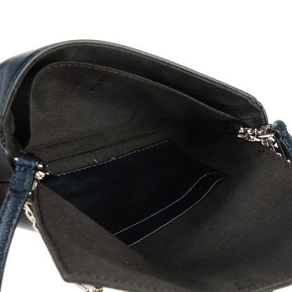 Fendi Nappa Micro Baguette Blue 6 of 8