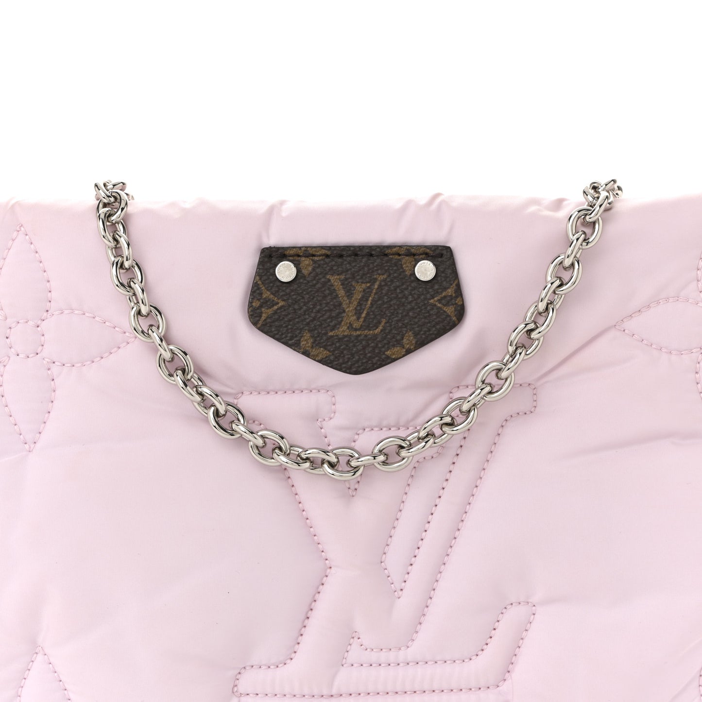 Econyl Monogram Pillow Maxi Multi Pochette Accessories Mini Pochette Pale Pink
