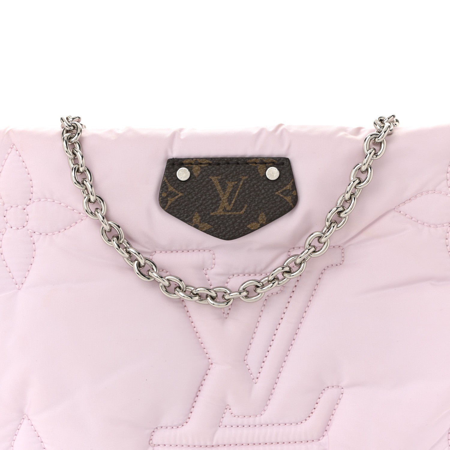 Louis Vuitton Econyl Monogram Pillow Maxi Multi Pochette Accessories Mini Pochette Pale Pink 7 of 9