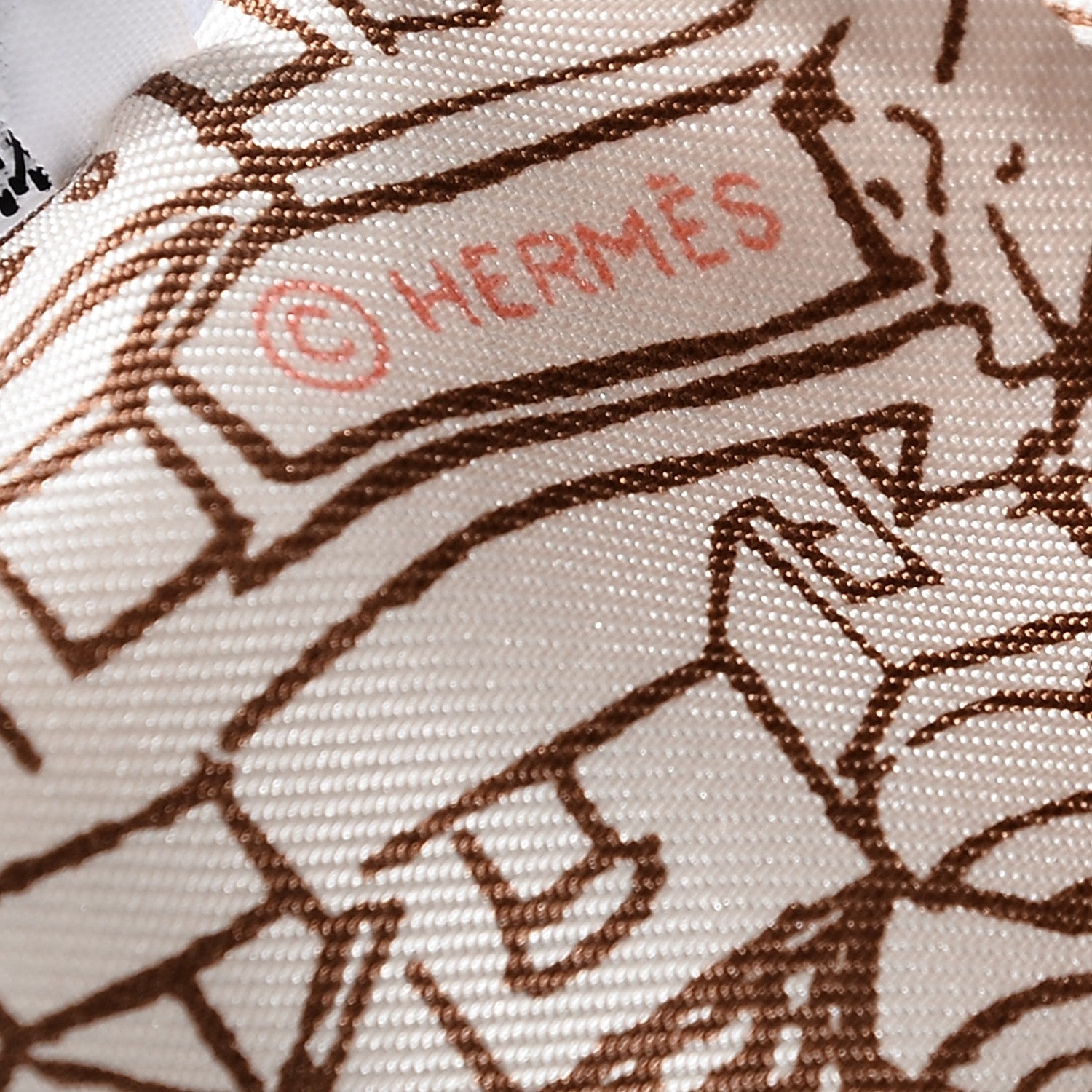 Hermes Silk De Passage A Tokyo Twilly 4 of 5