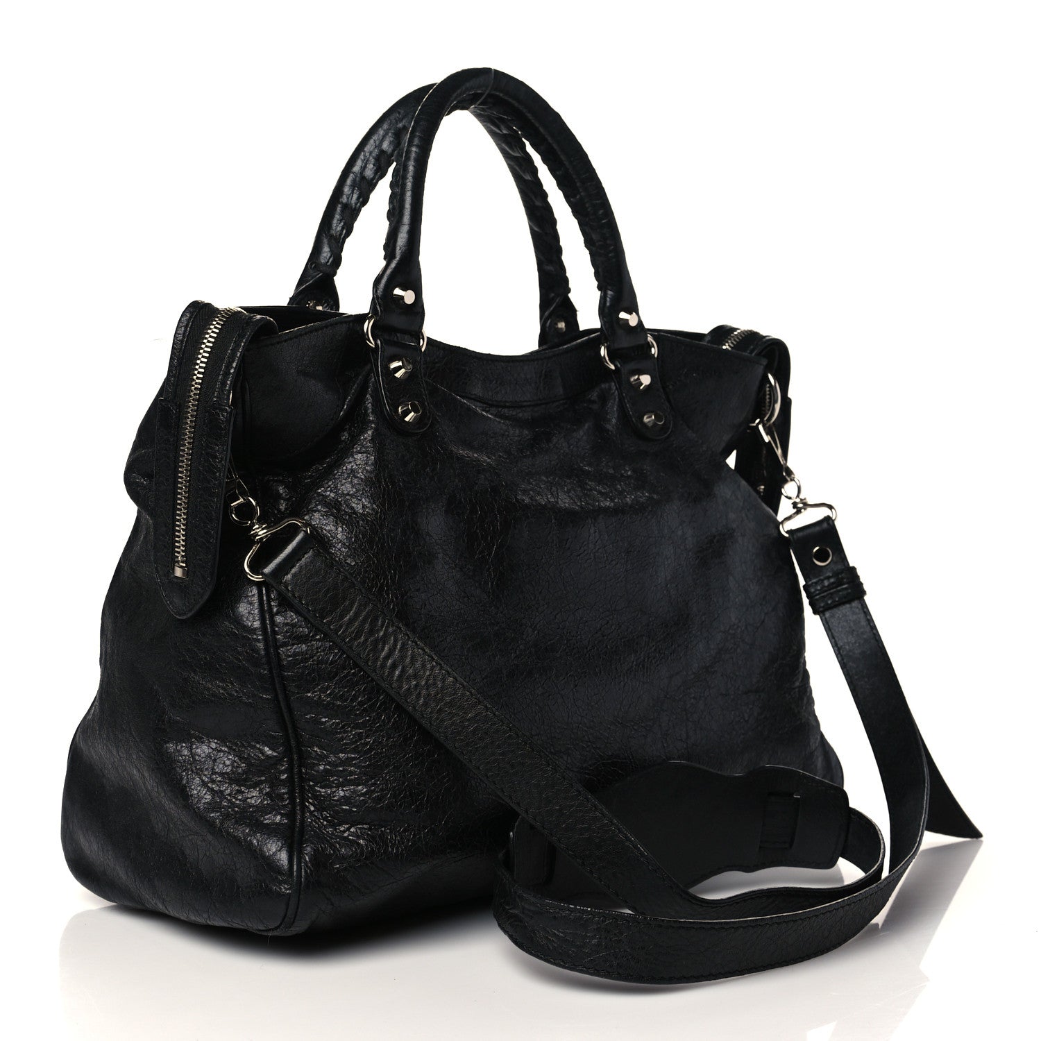 Balenciaga Agneau Classic Hardware Velo Black 2 of 9