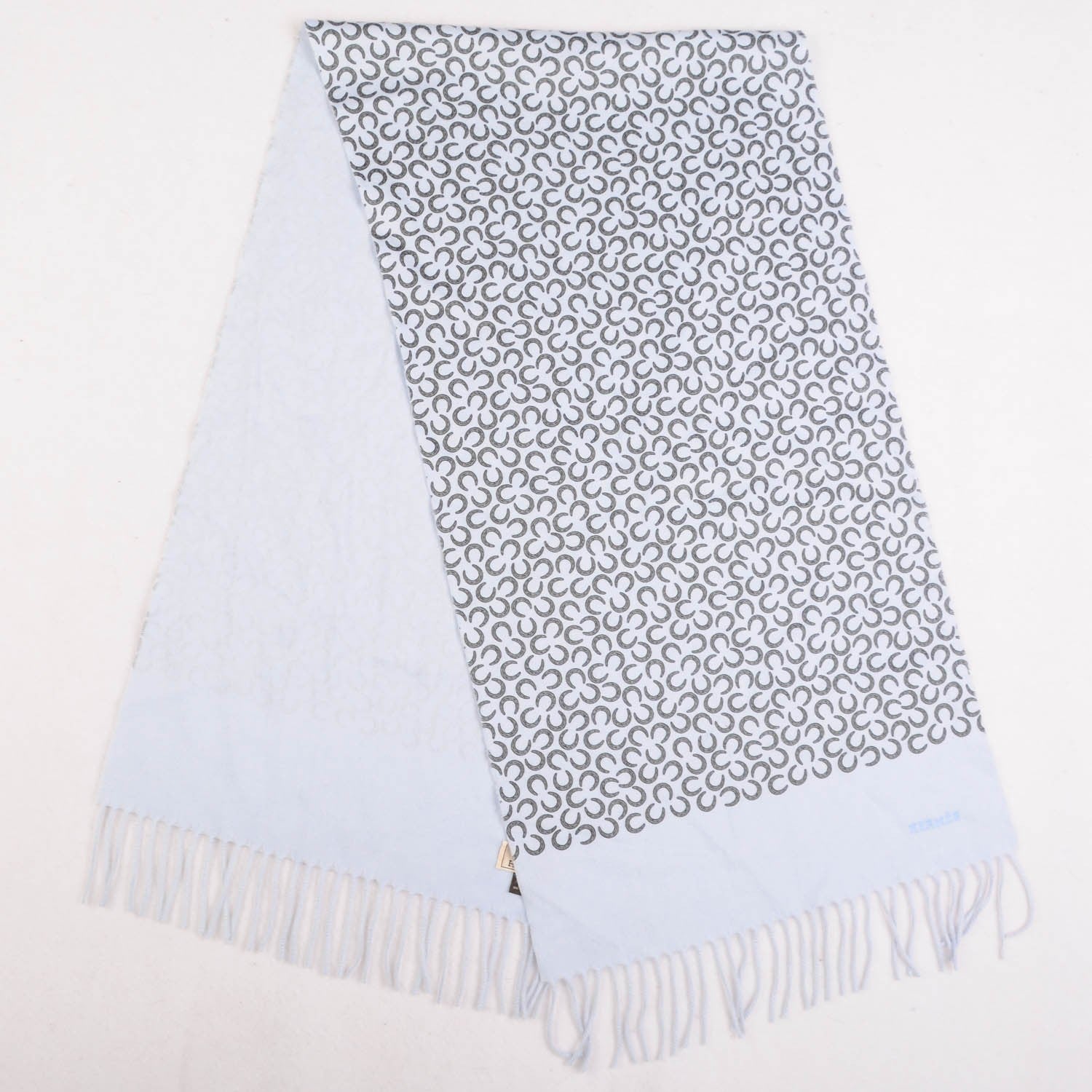 Hermes Cashmere Printed Scarf 3 of 4