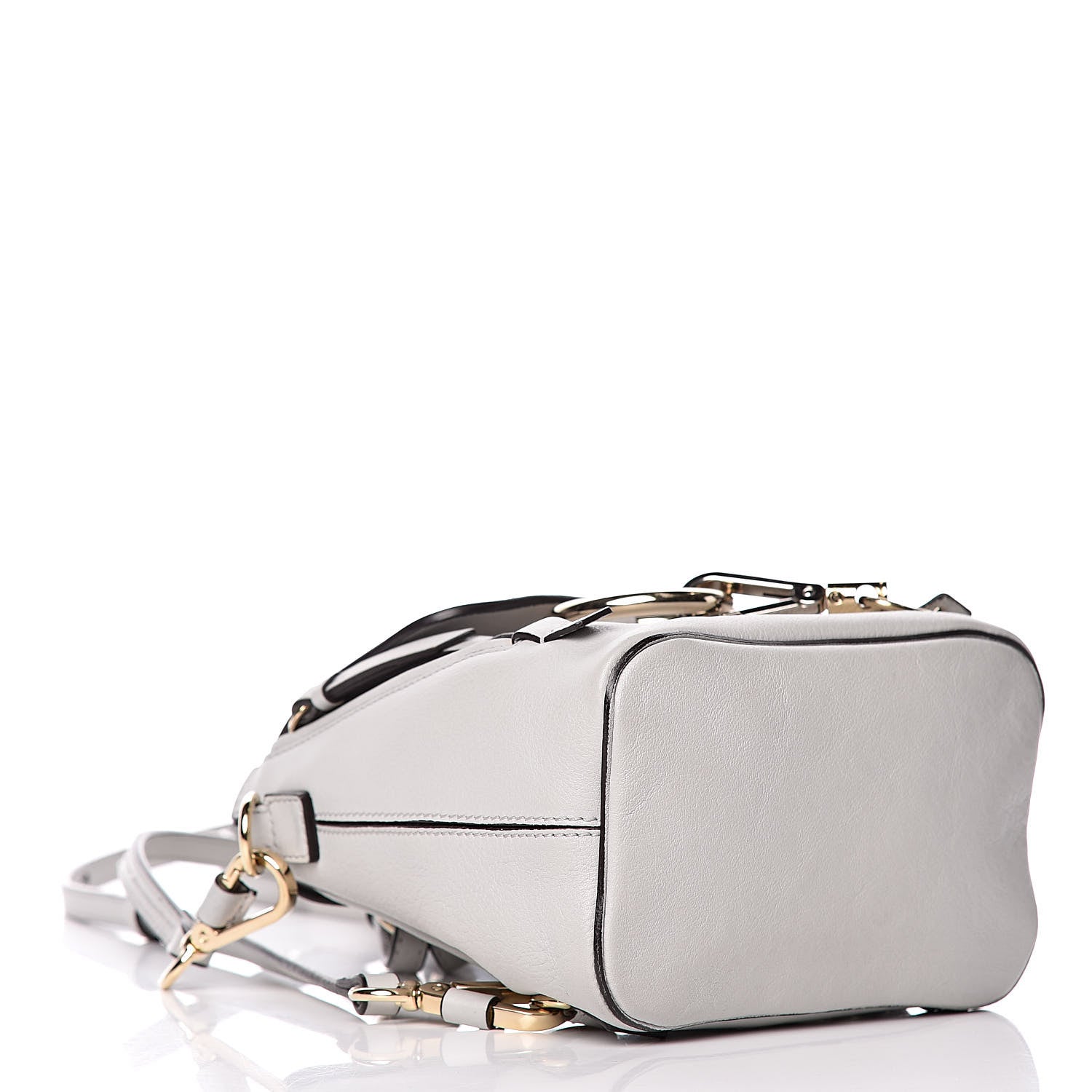 Chloe Suede Calfskin Mini Faye Backpack Airy Grey 5 of 11