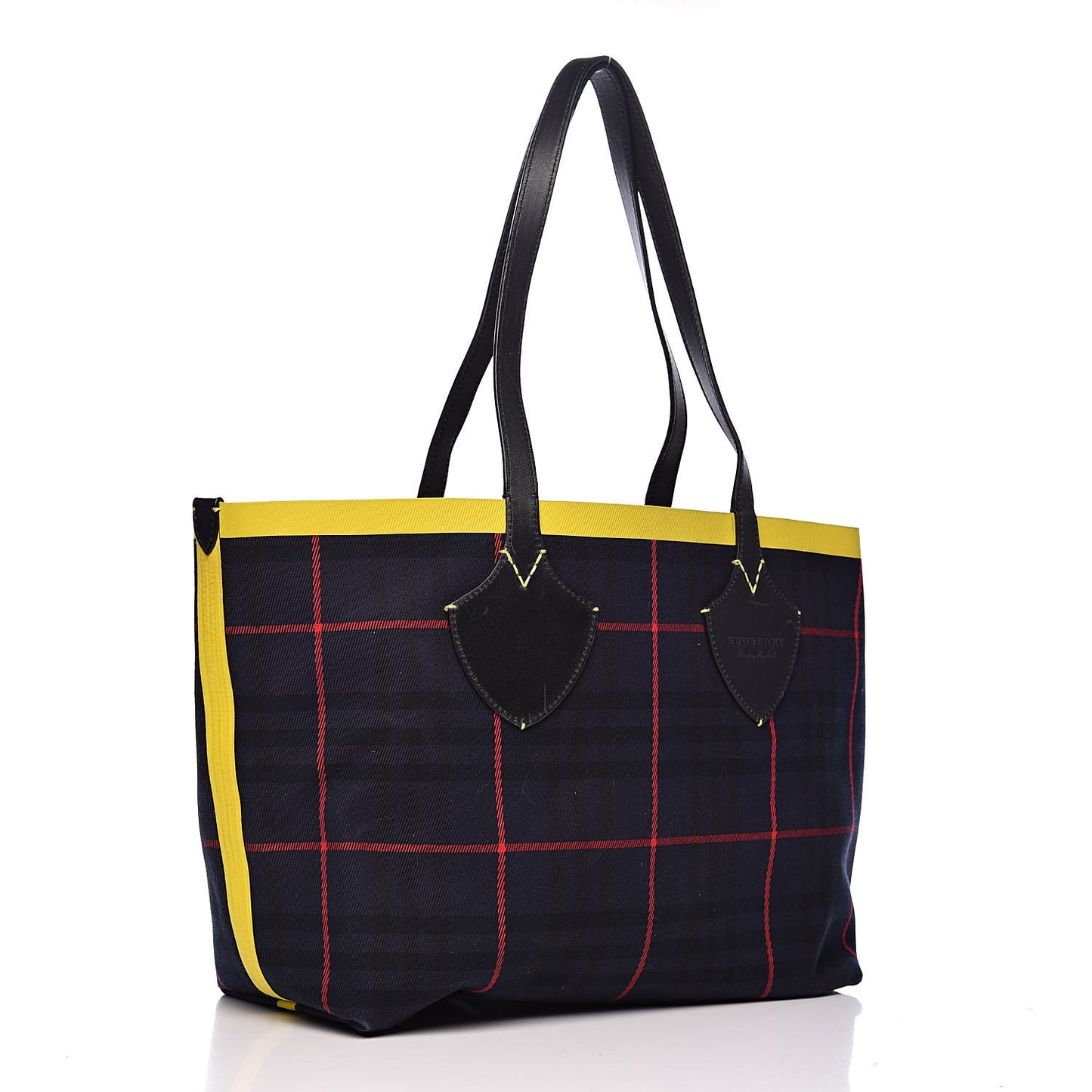 Vintage Check Medium The Giant Reversible Tote Blue