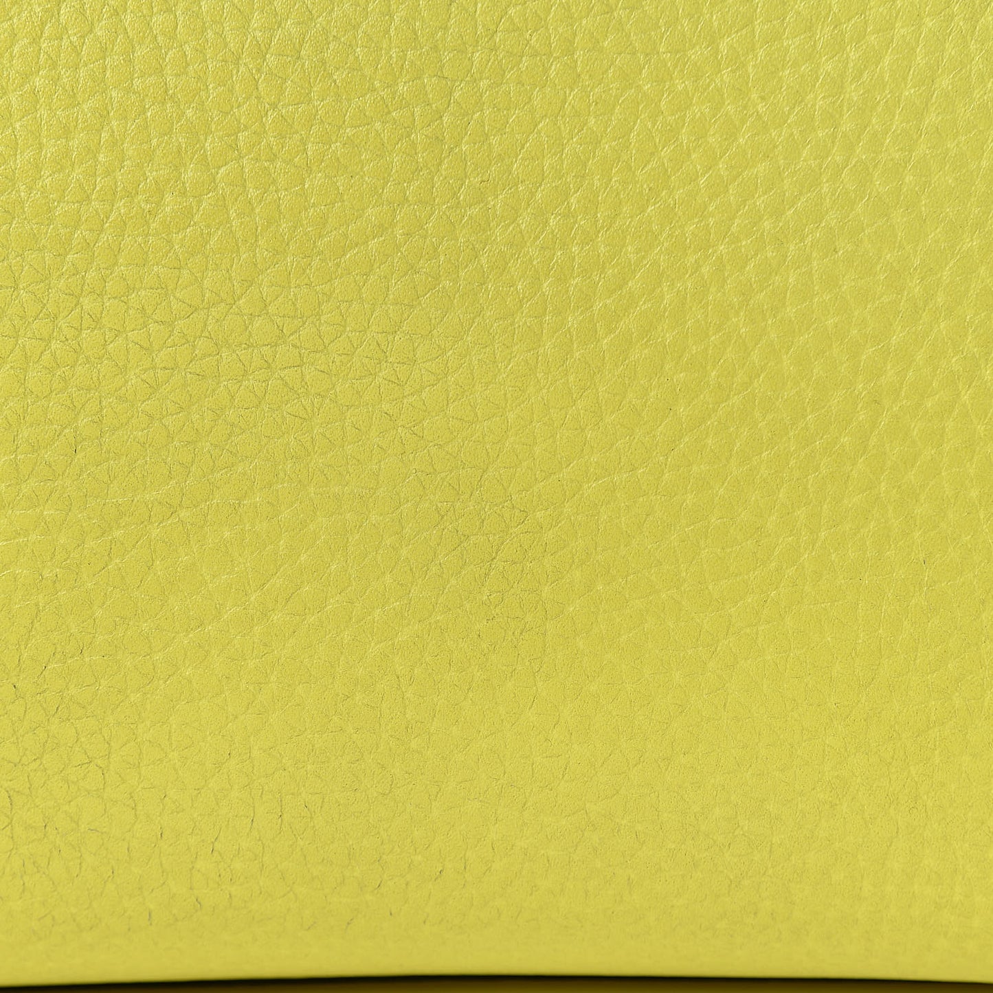 Signature Grain Small Burleigh Crossbody Bag Neon Yellow