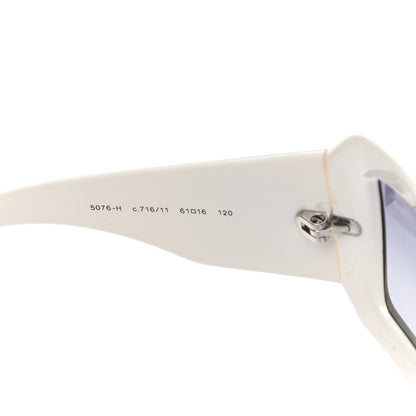 Chanel Mother of Pearl CC Sunglasses 5076-H White 6 of 8