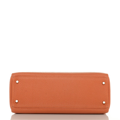 Hermes Togo Kelly Retourne 32 Orange 5 of 24