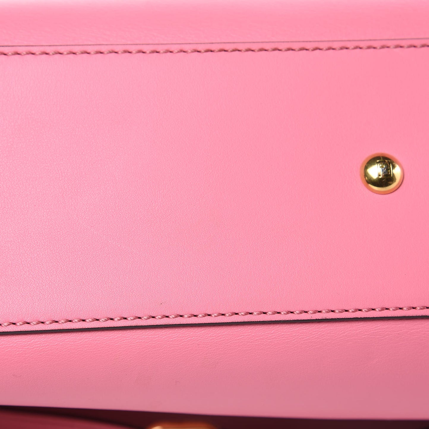 Vitello Seta Medium Peekaboo Iconic Satchel Pink