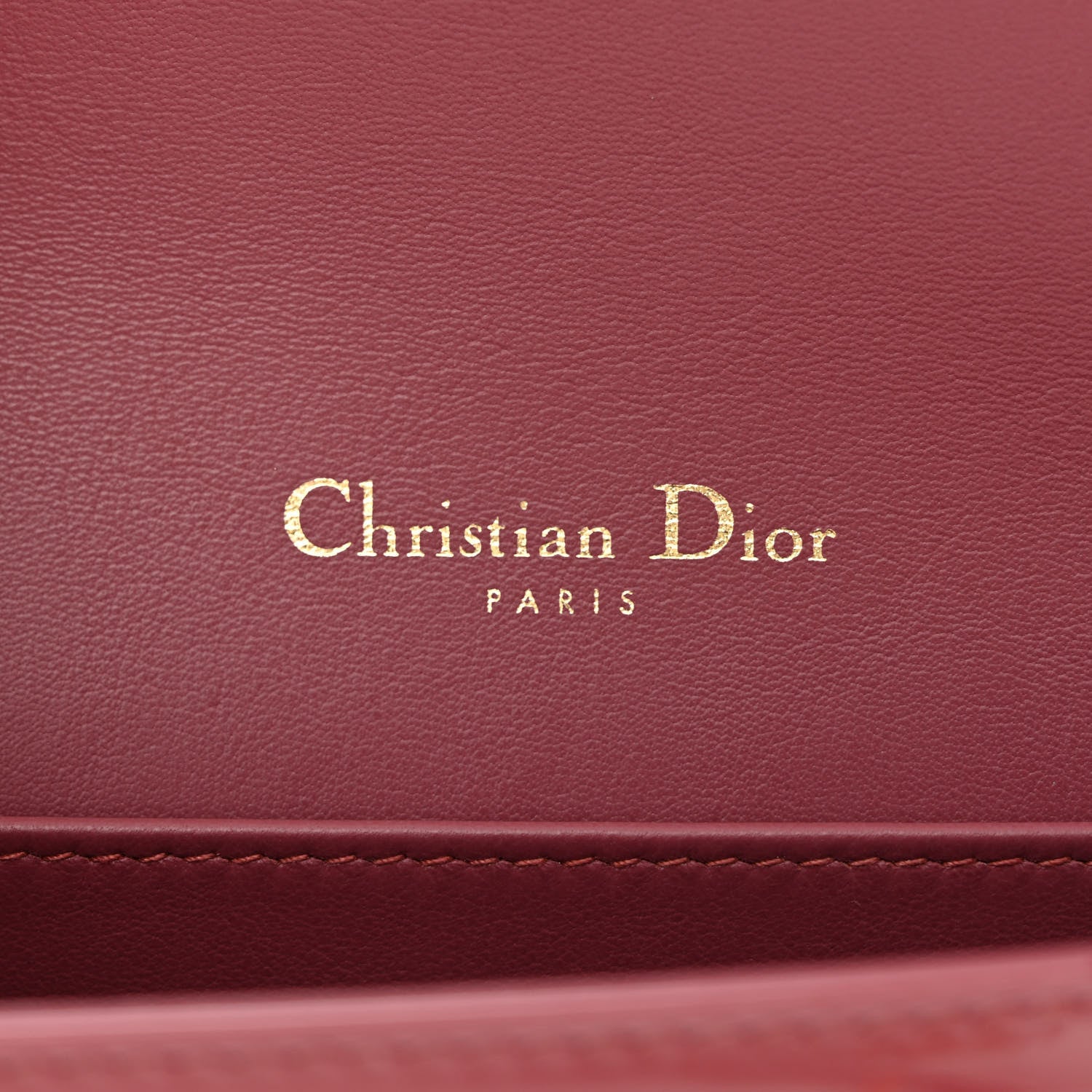 Christian Dior Patent Cannage Lady Dior Clutch Mallow Rose 10 of 14