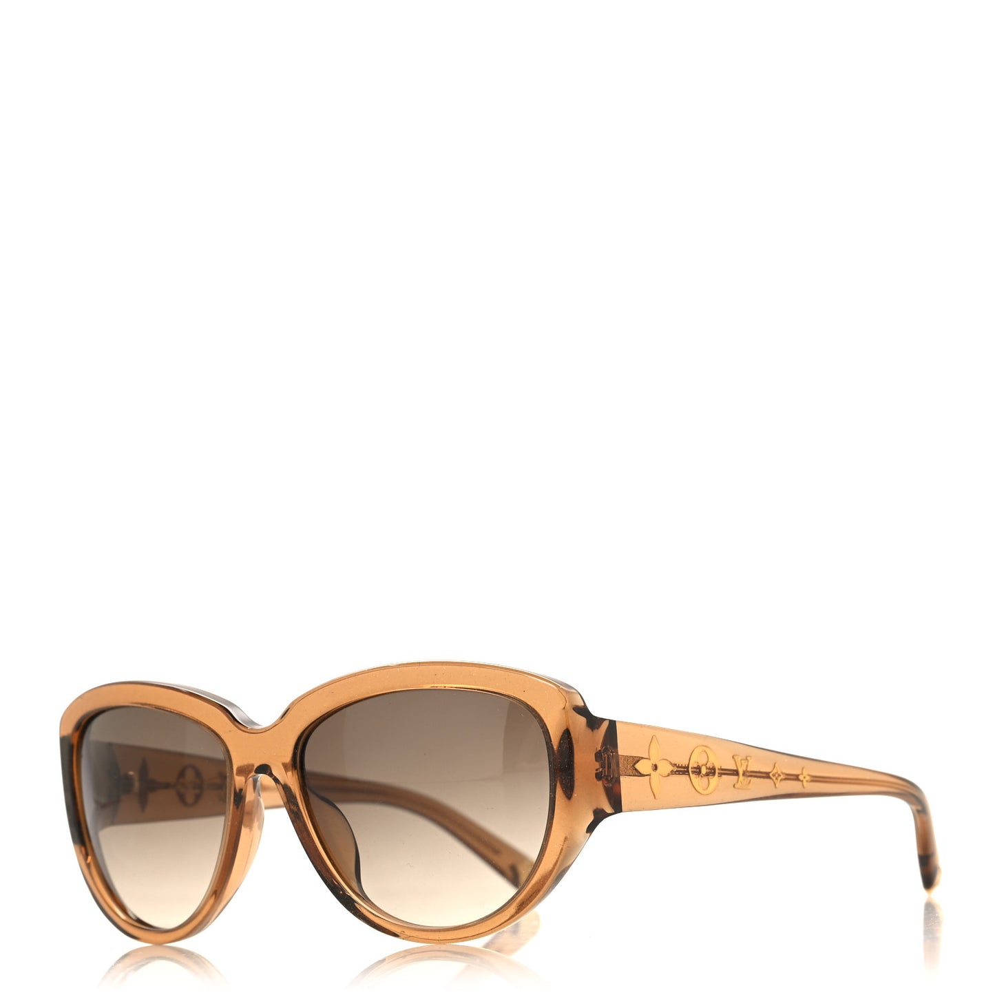 Acetate Obsession Cat Eye Sunglasses Z0625E Glitter Gold