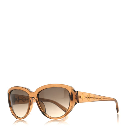 Louis Vuitton Acetate Obsession Cat Eye Sunglasses Z0625E Glitter Gold 1 of 7