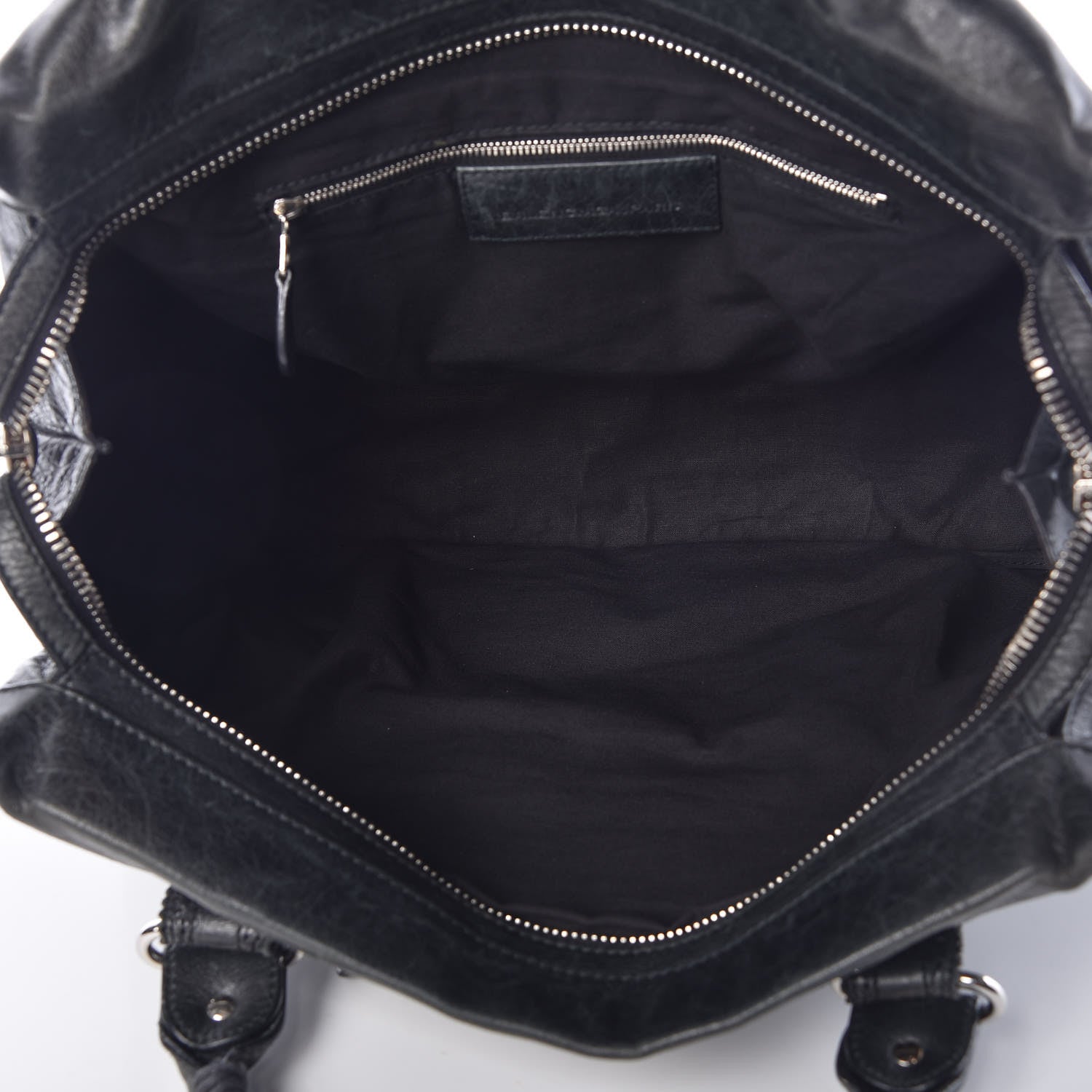 Balenciaga Agneau Giant Brogues Hardware Mid Day Black 7 of 18