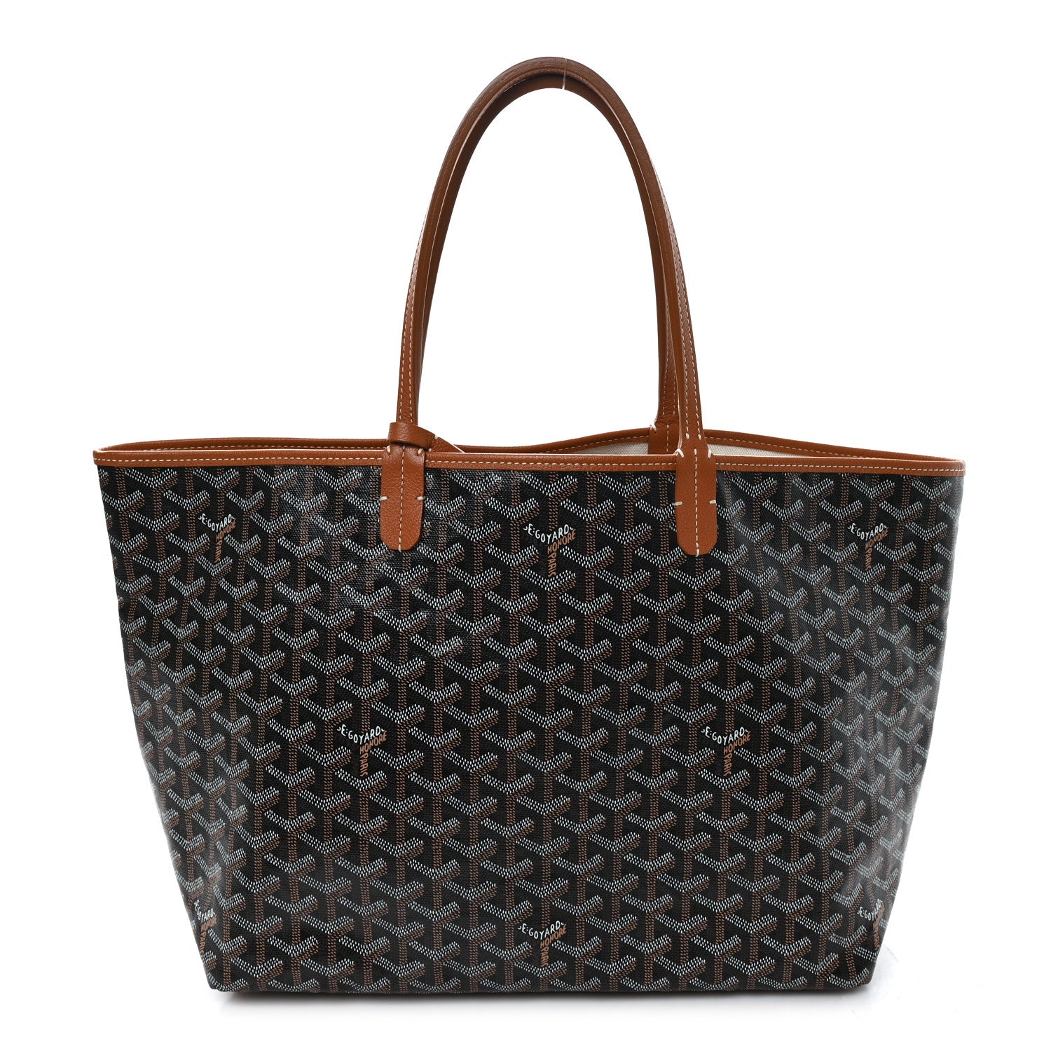 Goyard Goyardine Saint Louis PM Black Gold 1 of 12