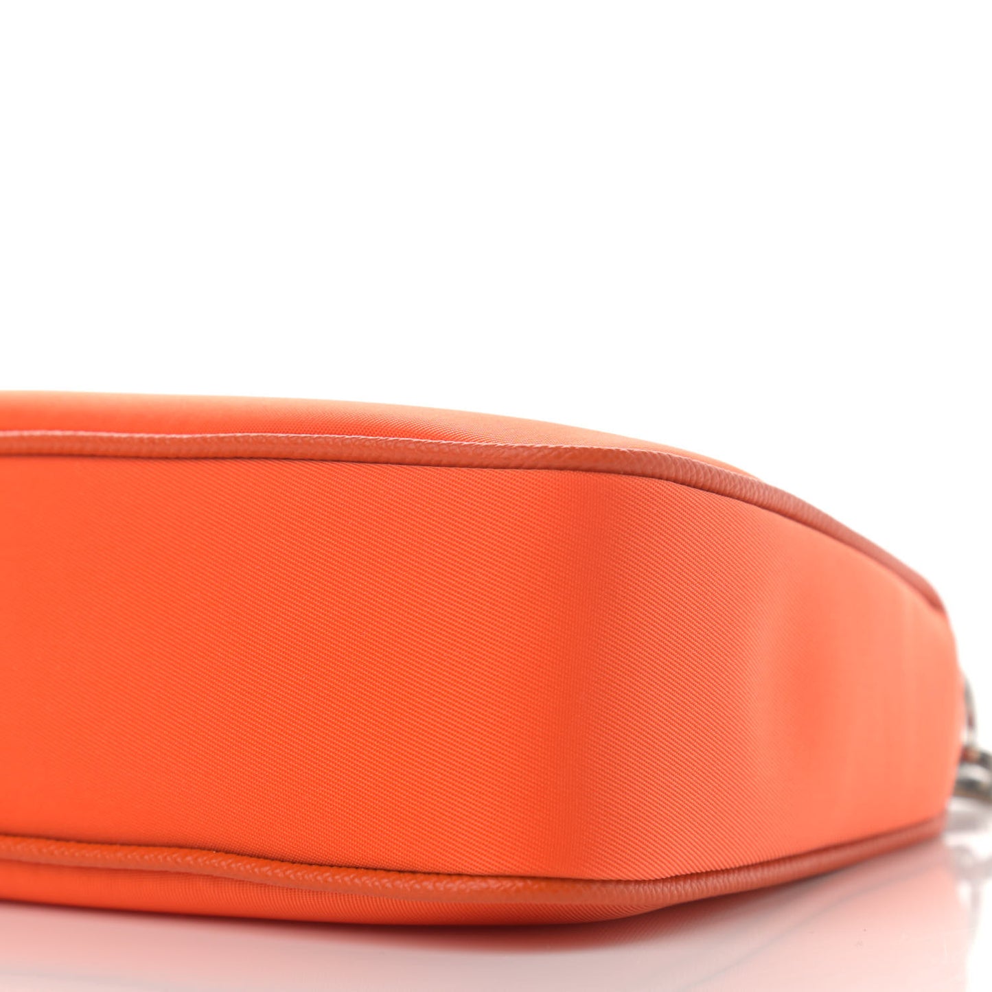 Tessuto Nylon Saffiano Mini Re-Edition 2000 Shoulder Bag Arancio