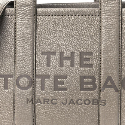 Marc Jacobs Grained Calfskin Small The Tote Bag Cement 9 of 11