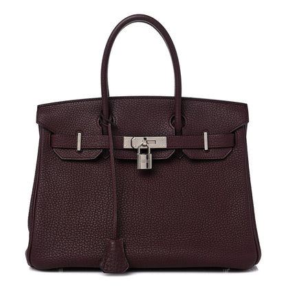 Hermes Togo Birkin 30 Bordeaux 1 of 11
