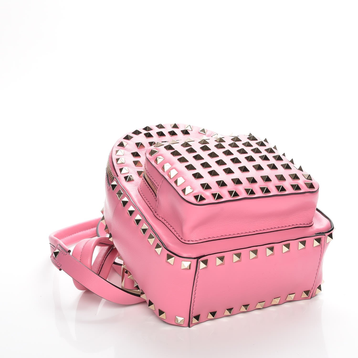 Valentino Garavani Calfskin Mini Rockstud All Over Backpack Ninphea 4 of 6
