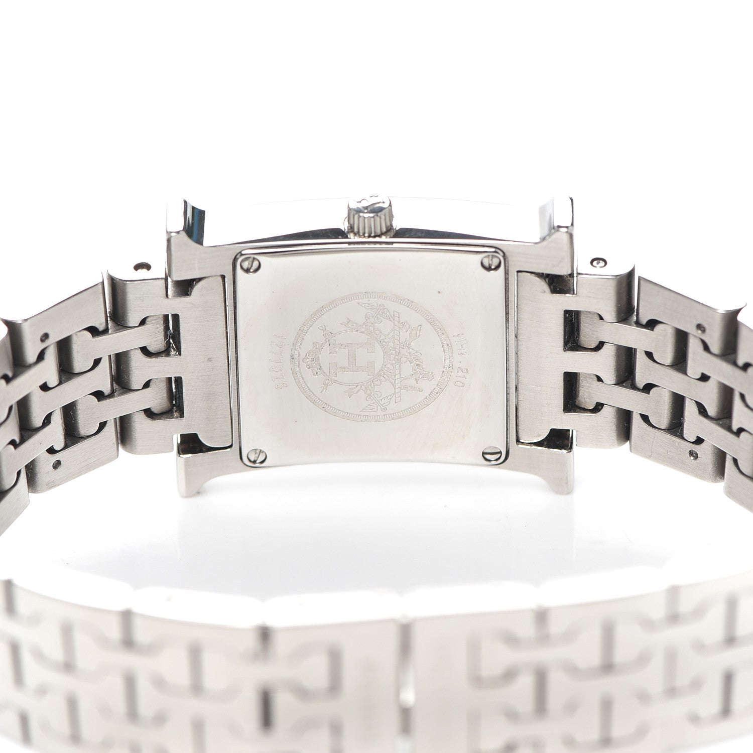 Hermes Stainless Steel 21mm Heure H Hour Quartz Watch 4 of 5