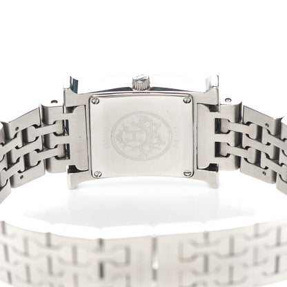 Hermes Stainless Steel 21mm Heure H Hour Quartz Watch 4 of 5