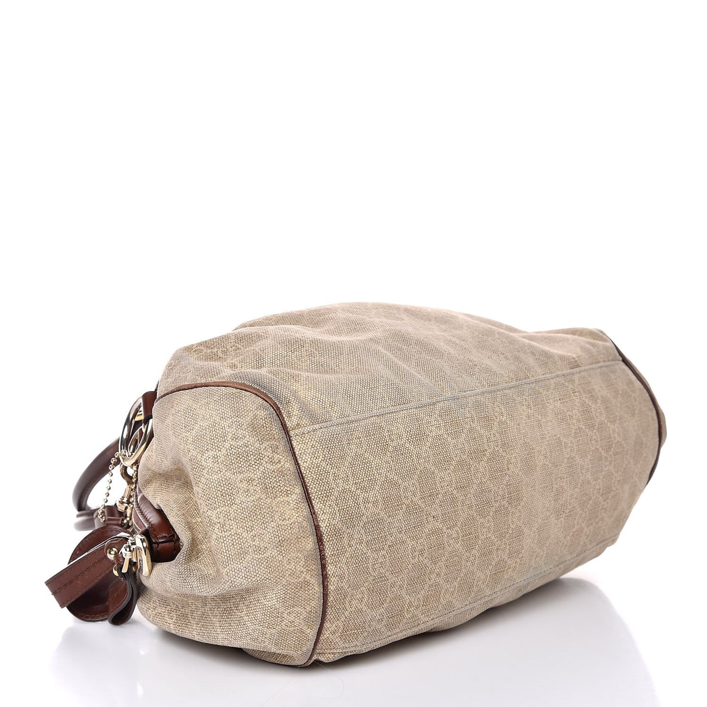 Monogram Cabinato Medium Sukey Boston Brown