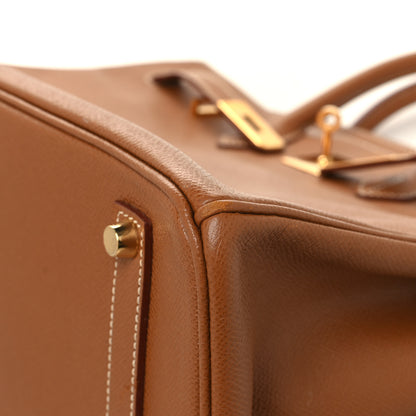 Hermes Courchevel Birkin 35 Gold 10 of 12