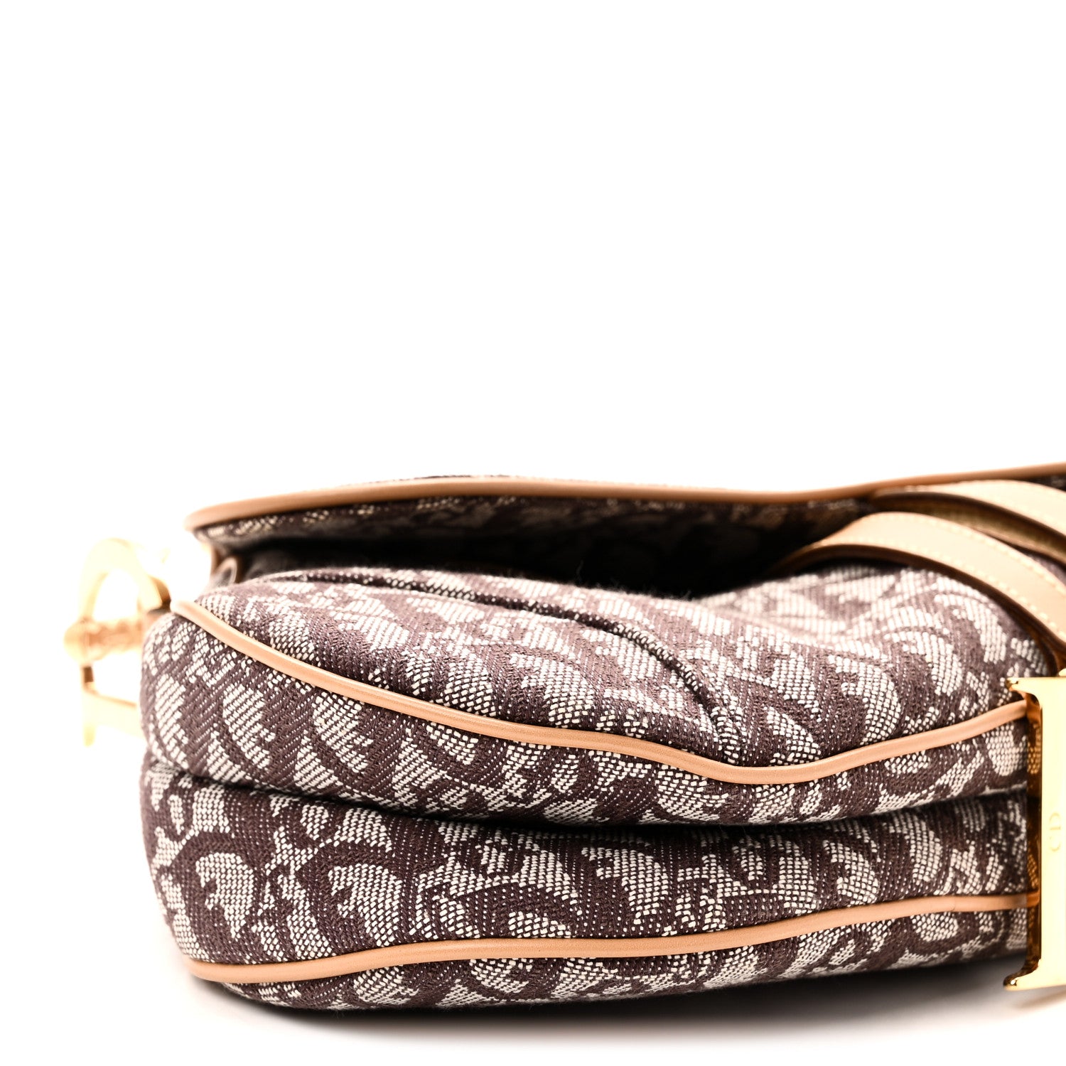 Christian Dior Monogram Saddle Bag Brown 9 of 10