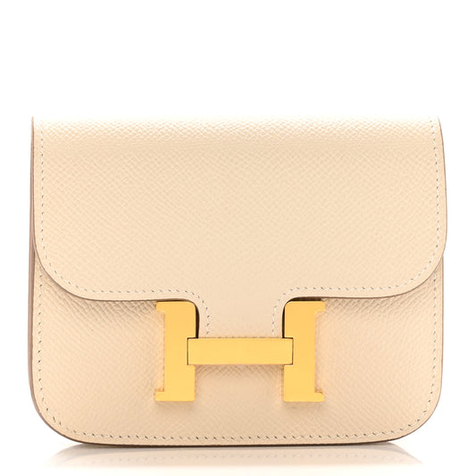Epsom Constance Slim Wallet Craie