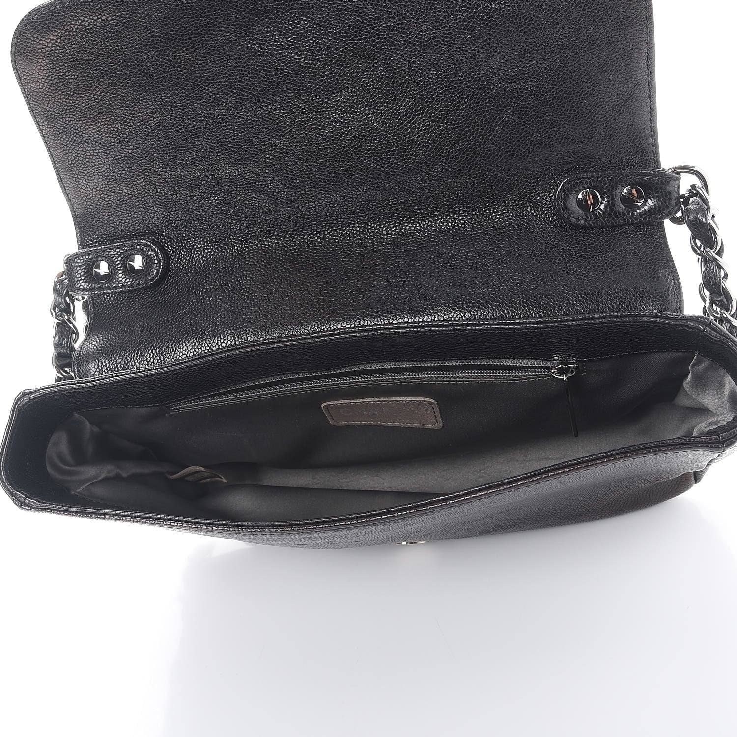 Chanel Metallic Glazed Caviar Small Pocket In The City Shoulder Bag Bronze 5 of 10