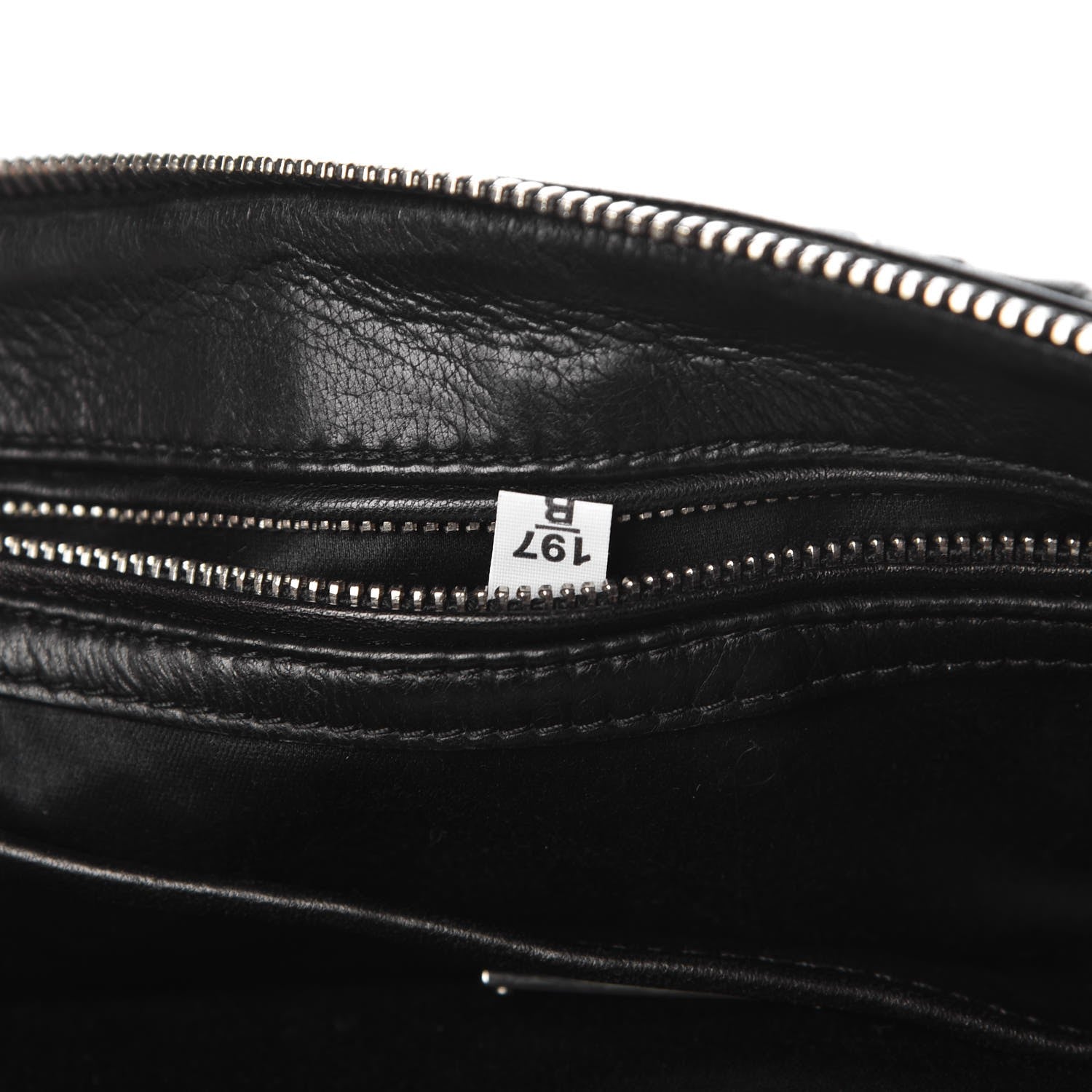 Miu Miu Nappa Matelasse Double Zip Shoulder Bag Black 14 of 15