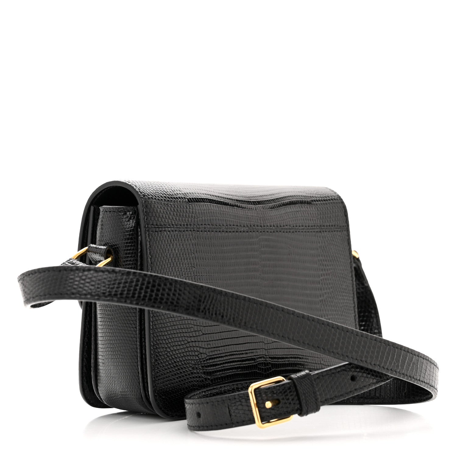 Celine Lizard Teen Triomphe Black 3 of 10