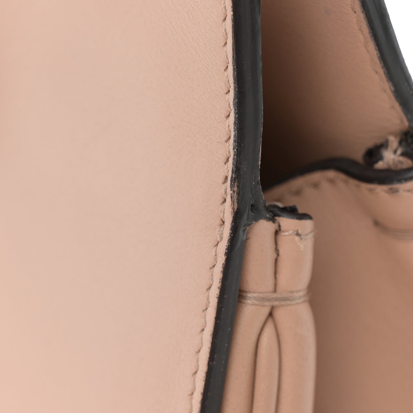 Calfskin Medium Studio Bag Almond
