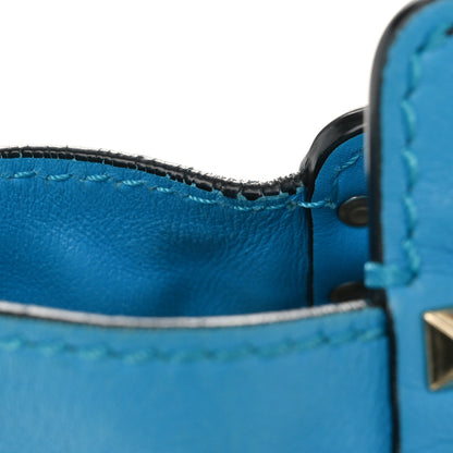 Valentino Garavani Vitello Mini Rockstud Tote Parrot 14 of 15