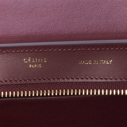 Celine Bullhide Calfskin Grained Nubuck Small Tri-Color Trapeze Medium Chamois 7 of 7