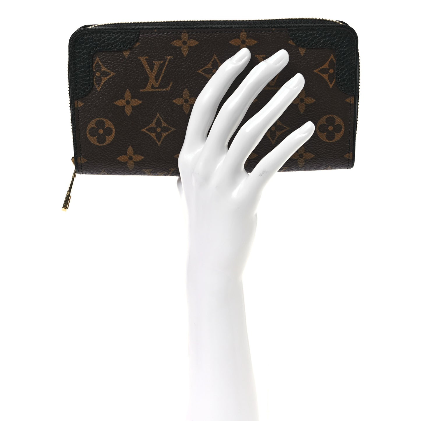 Monogram Zippy Retiro Wallet Black