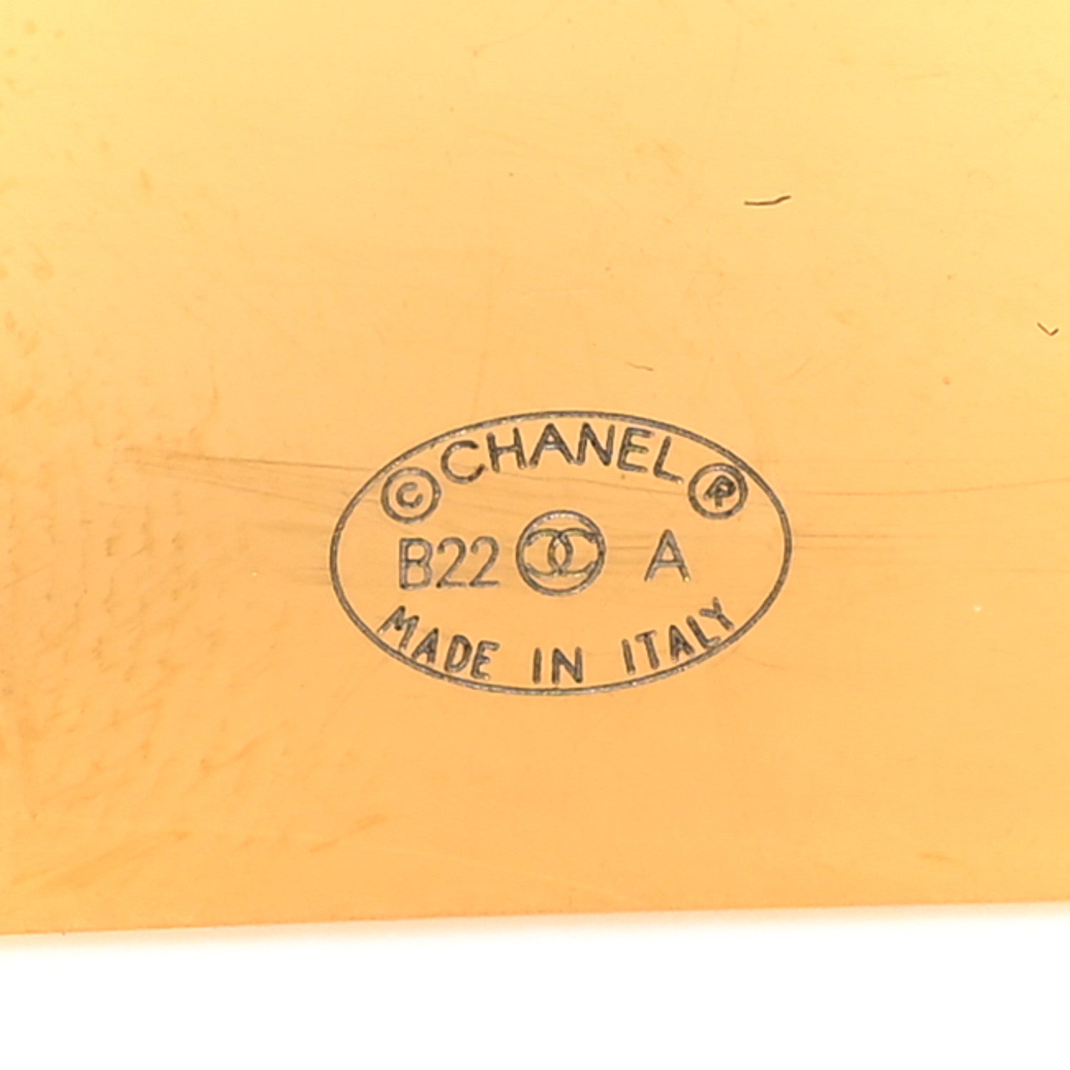 Chanel Metal CC Rue Cambon Brooch Gold 3 of 4