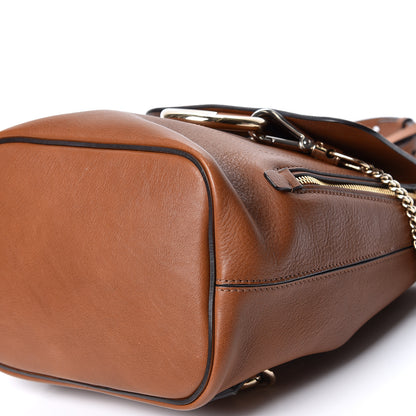 Chloe Suede Calfskin Medium Faye Backpack Tan 8 of 8