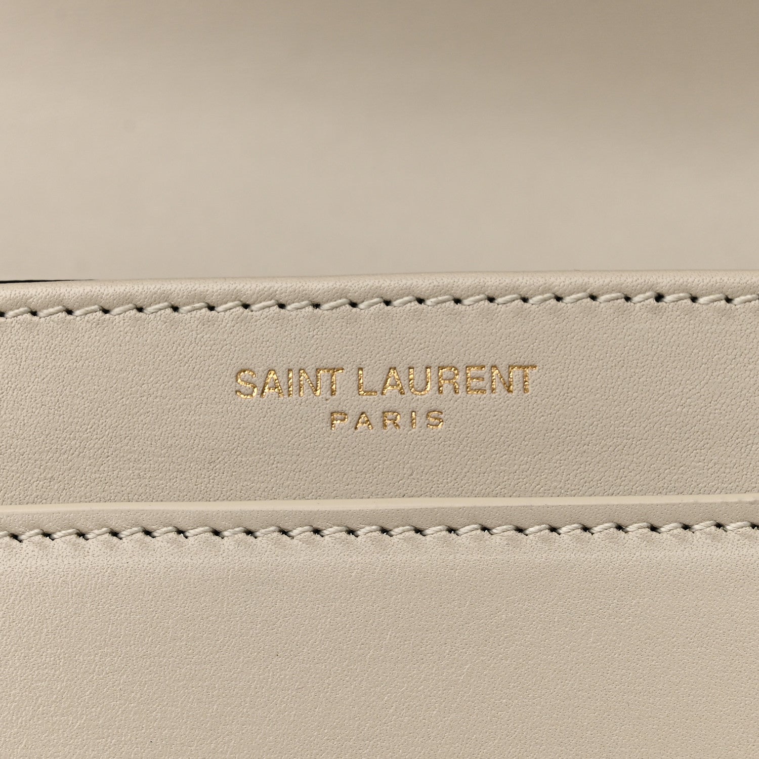 Saint Laurent Smooth Calfskin Monogram Small Solferino Satchel Crema Soft 6 of 10