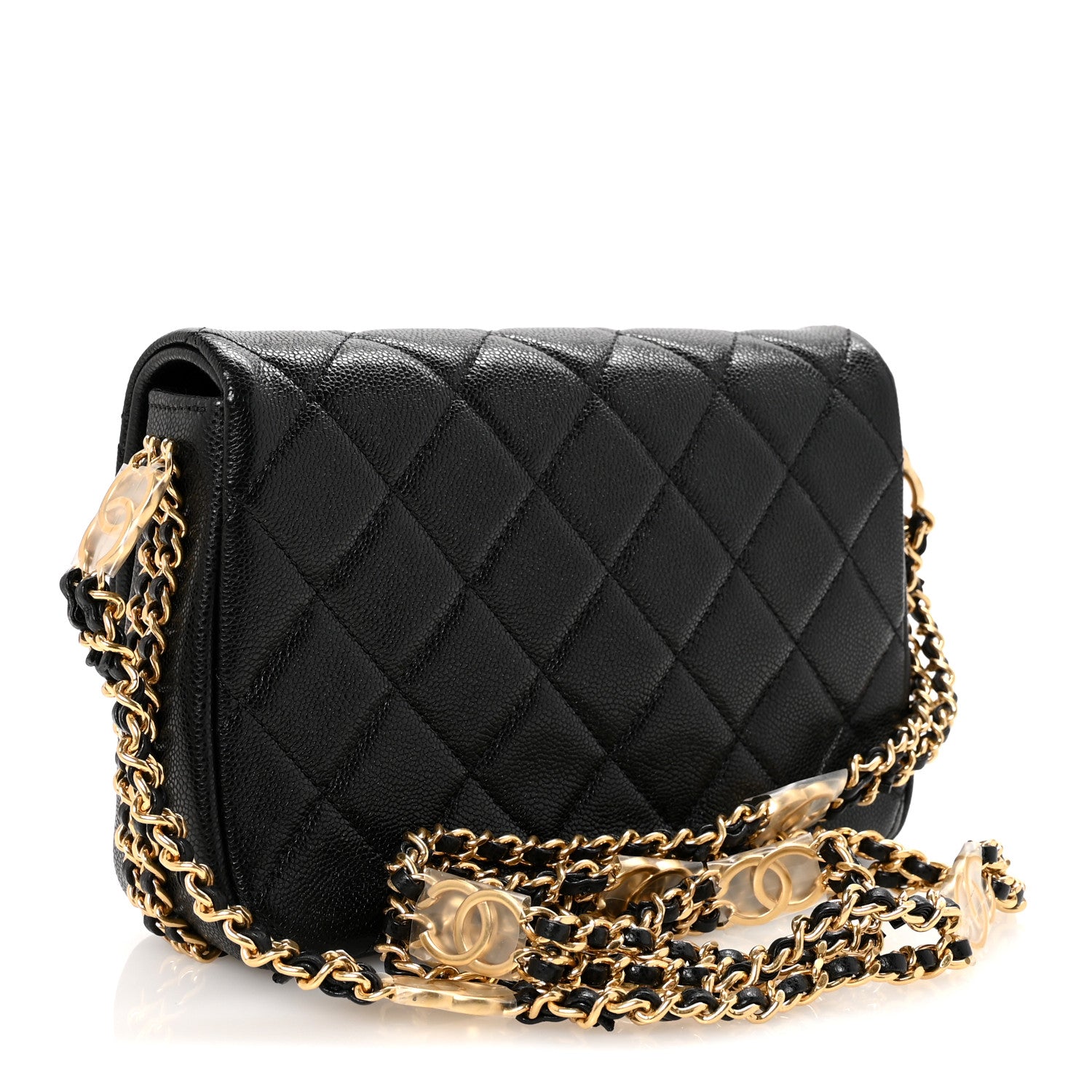 Chanel Caviar Quilted Mini CC You Flap Black 3 of 10