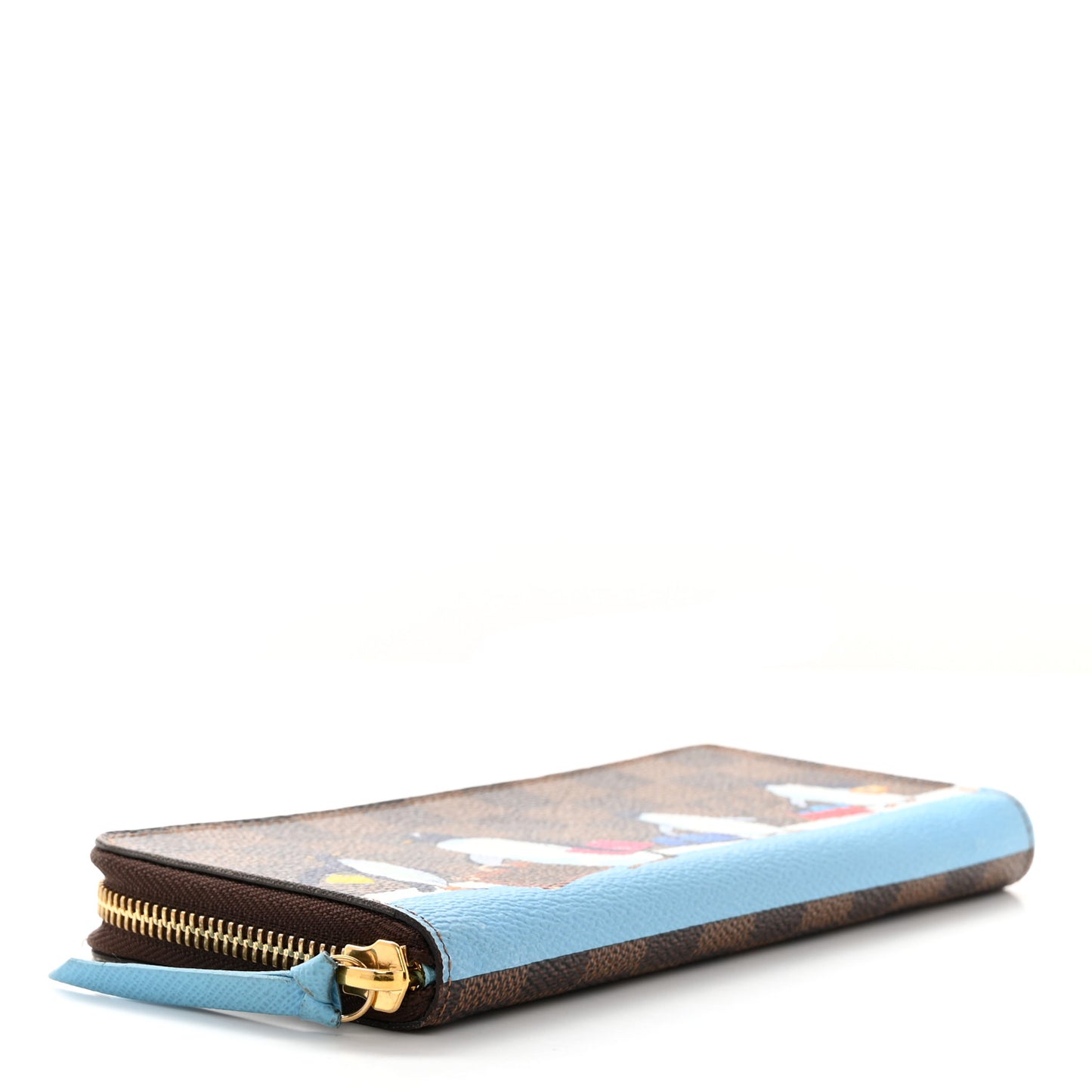 Damier Ebene 2017 Christmas Animation Clemence Wallet