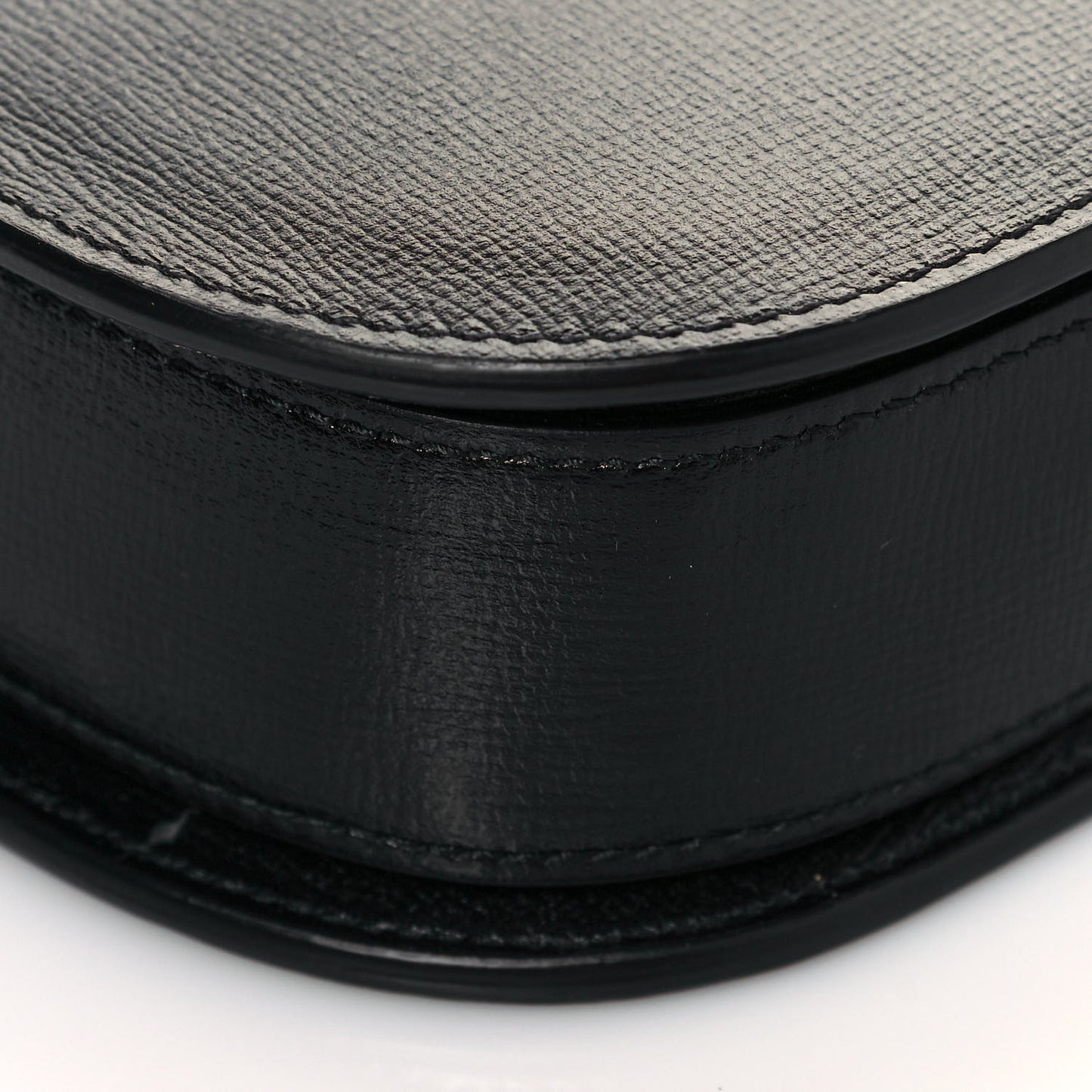 Azalea Calfskin Horsebit 1955 Shoulder Bag Black
