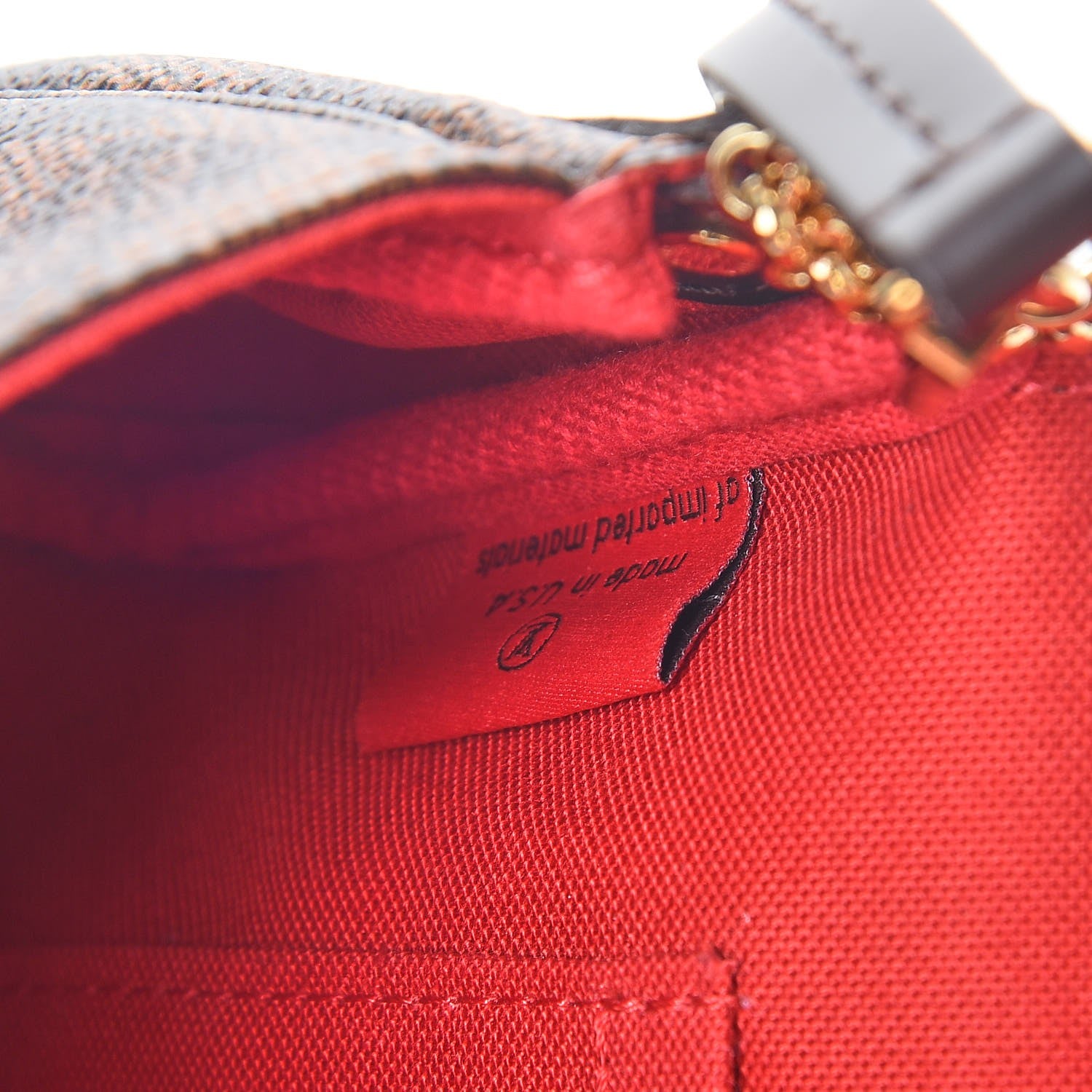 Louis Vuitton Damier Ebene Favorite PM 7 of 9