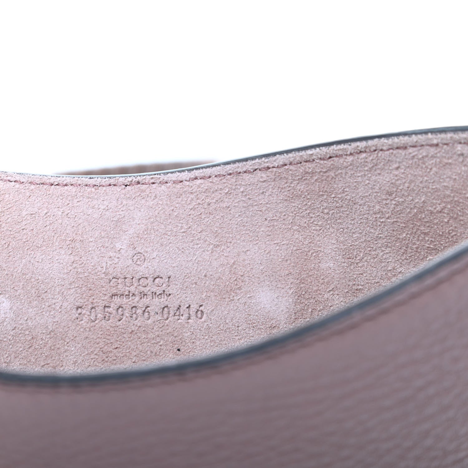 Gucci Pebbled Calfskin Soho iPad Case Pink 6 of 6