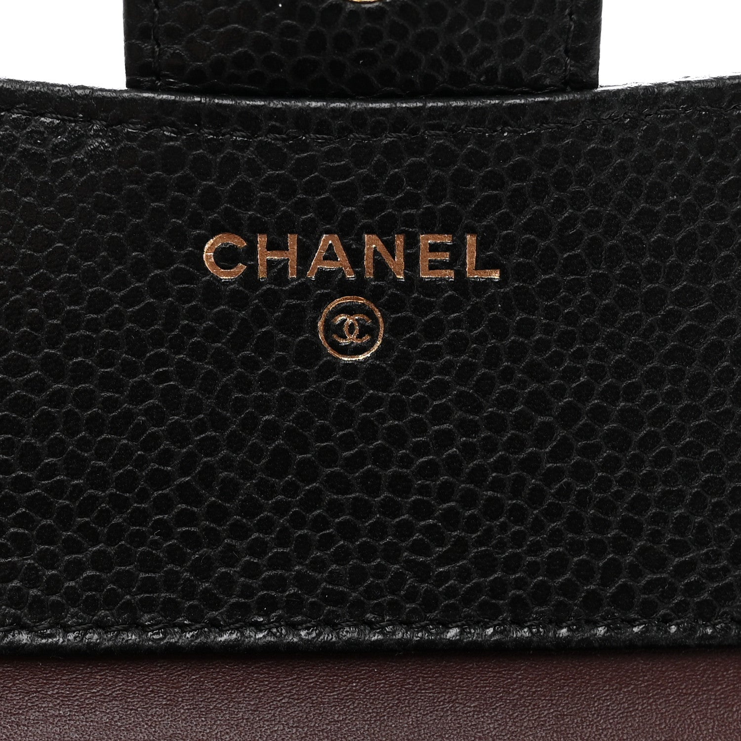 Chanel Caviar Quilted Compact Flap Wallet Black 6 of 8