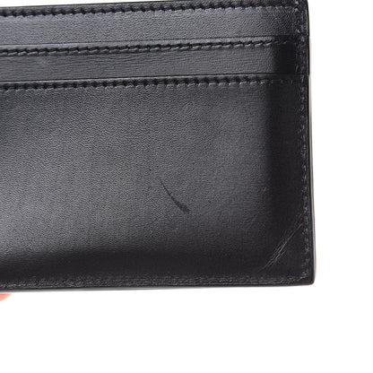 Saint Laurent Calfskin Monogram Credit Card Case Black 8 of 8