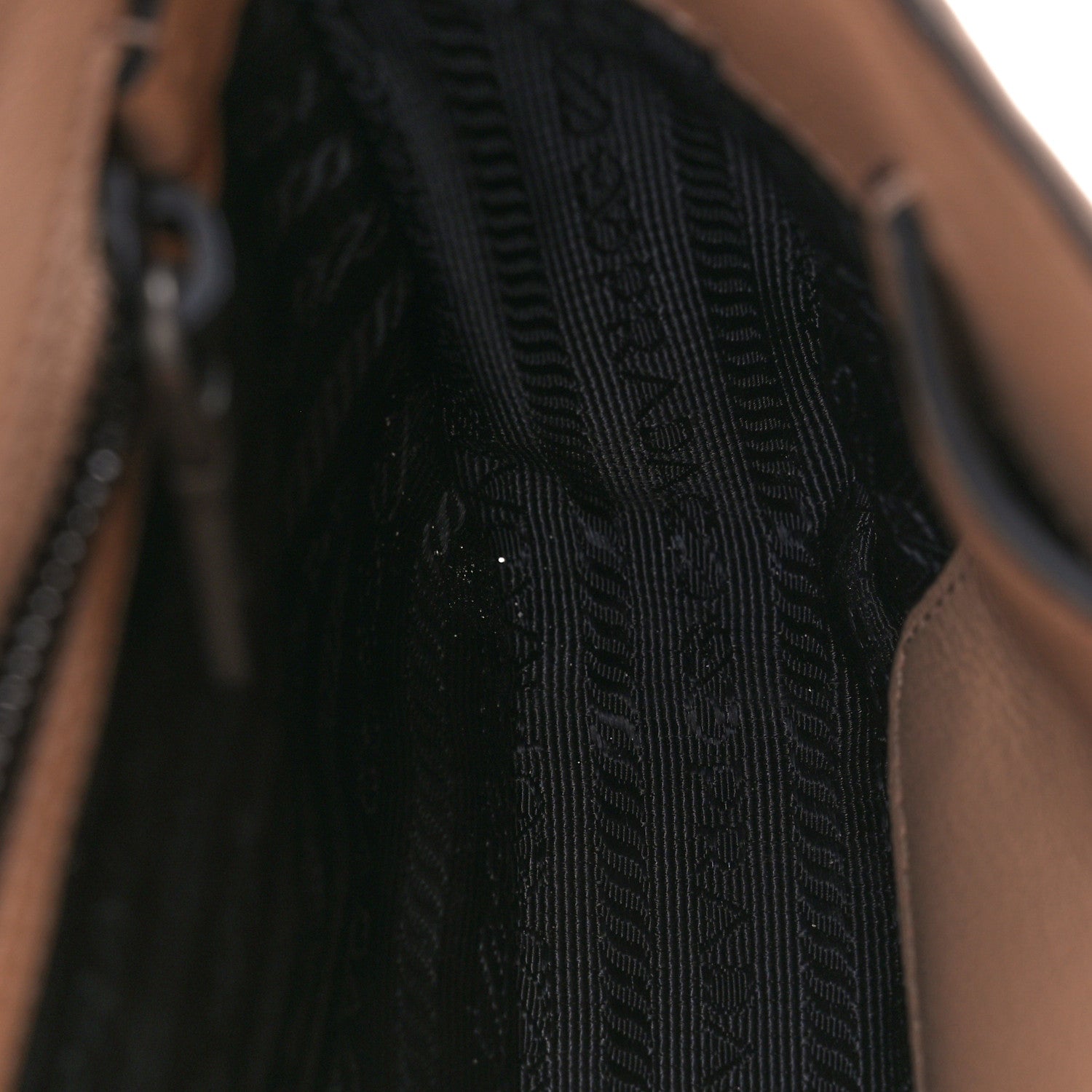 Prada Glace Calfskin Studded Crossbody Cammeo 13 of 14